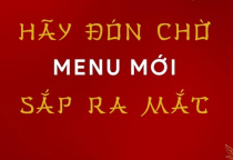 Hồng Ký chuẩn bị ra mắt MENU mới ! Hương vị mới 