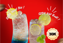 Hương vị mới : Soda việt quất & Soda nhiệt đới