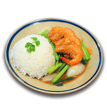 CƠM XÀO TÔM